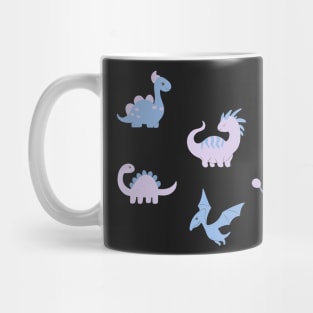 Cute Pastel Dinosaurs Mug